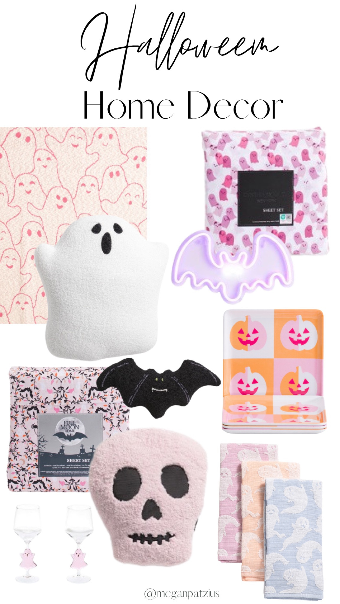 TJMaxx & Marshall’s Halloween 2024 🎃 Halloween home decor, ghost pillows, blankets and sheets.

#LTKSeasonal #LTKHome
