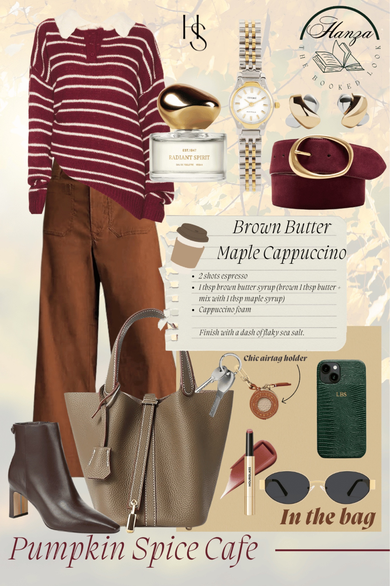 Cozy outfits inspired by The Pumpkin Spice Cafe by Laurie Gilmore 
The Booked Look - outfits based on books we love to read 
Late fall outfit Inspo 
Coffee date outfit Inspo 
What to wear on a coffee date 
Late fall date night outfit ideas 
Coffee lover aesthetic 
Cozy aesthetic 
Cozy vibes outfit 