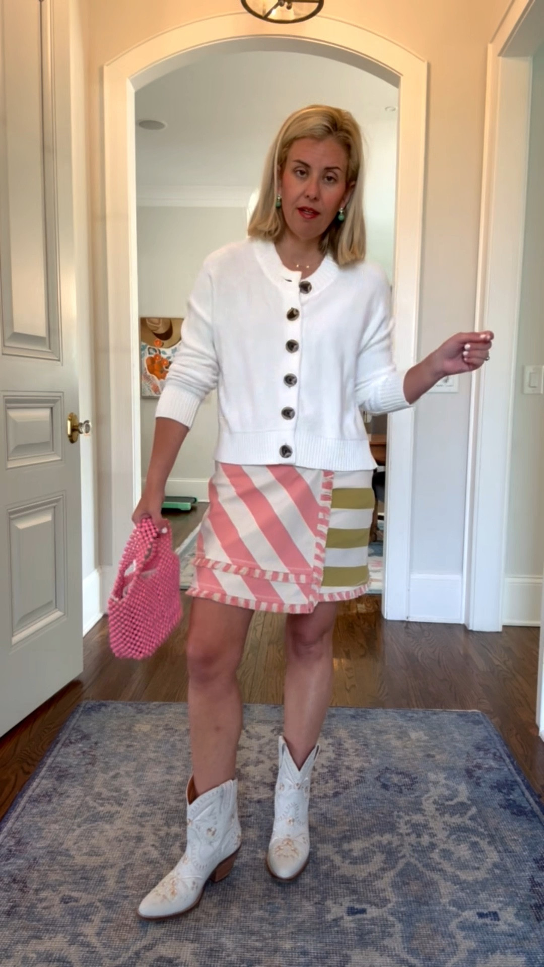 This sweater is viral for a reason. It’s so soft, affordable & comes in multiple colors. Paired it with this adorable knit skirt. This is how you style an outfit for spring and it’s still chilly out! I’m in xs sweater & skirt and 8 in the boots. 

#LTKdayinmylife #LTKPetite #LTKspring
