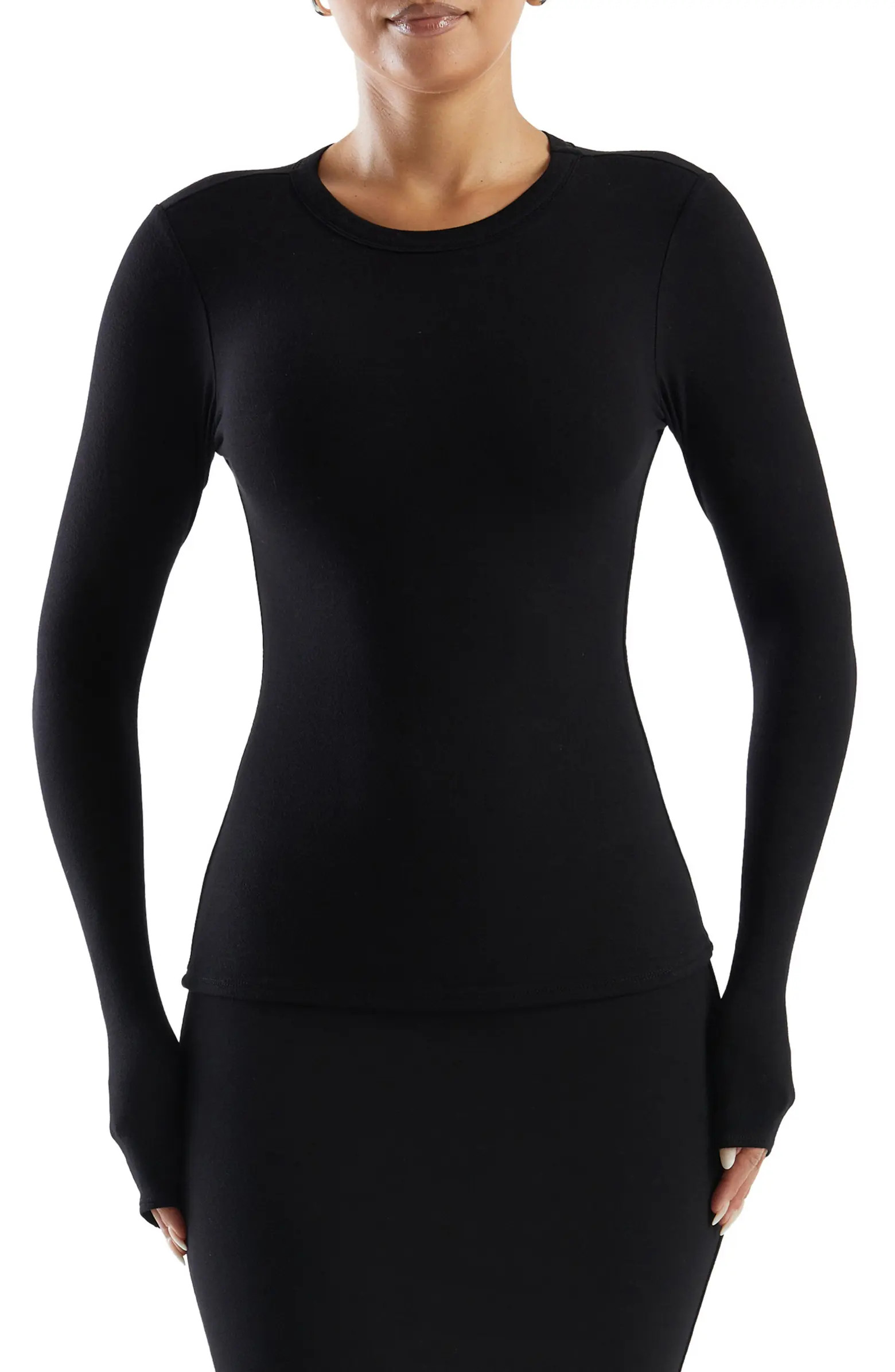 Crewneck Long Sleeve Top | Nordstrom