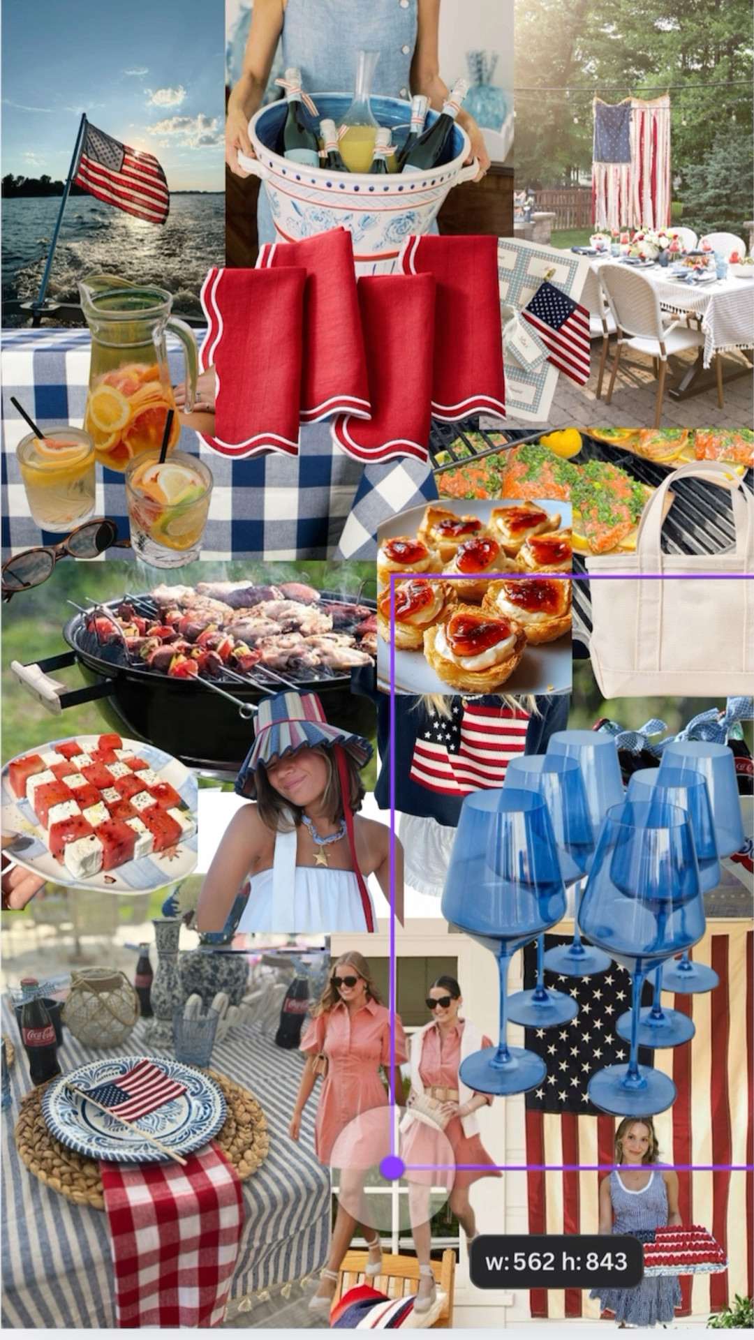 it’s time to plan my next dinner party - the tomato girl summer party was such a hit in real life & on socials!

This year more than ever the “Americana” summer has been trending - while I am not one to follow all of the trends, this is a vibe I can get behind. So for my “summer nights supper club” I wanted to go in a red white & blue direction. This theme would be perfect if you are celebrating big this Labor Day too! 

I’m incorporating reds for high summer, and allllll of the gingham picnic pieces as well. Think elevated backyard BBQ. I told the girls to dress “patriotic & polished” and I can’t wait to share the menu I have been planning for months! Follow me to see help me pick table linens & finalize the menu next week! 

#LTKHome #LTKSeasonal #LTKParties