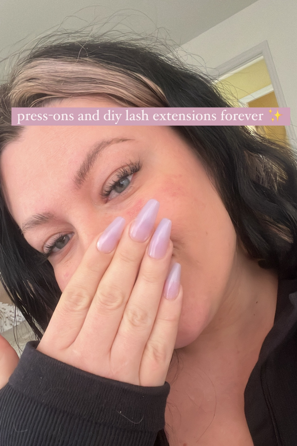 press-on nails and diy lash extensions forever ✨ 

#LTKbeauty #LTKstyletip