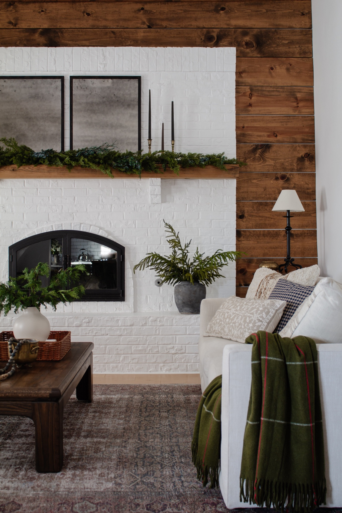 Christmas decor and affordable garland 

#LTKSeasonal #LTKHoliday #LTKhome