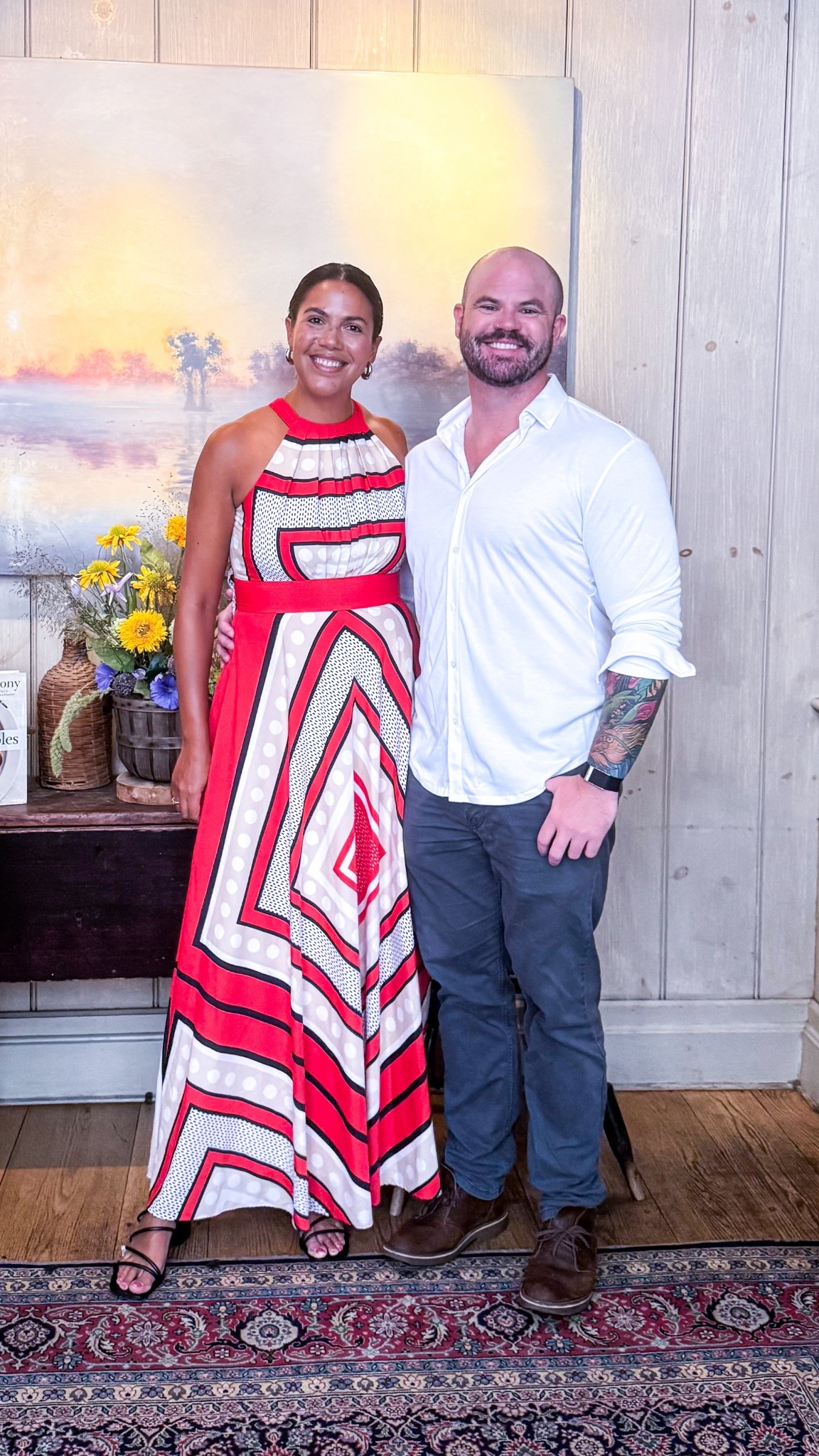 There’s nothing like a flowy maxi dress for a humid night! Slicked back hair and strappy sandals with a bit of a heel completed the look for date night  

#LTKStyleTip #LTKMidsize #LTKSeasonal