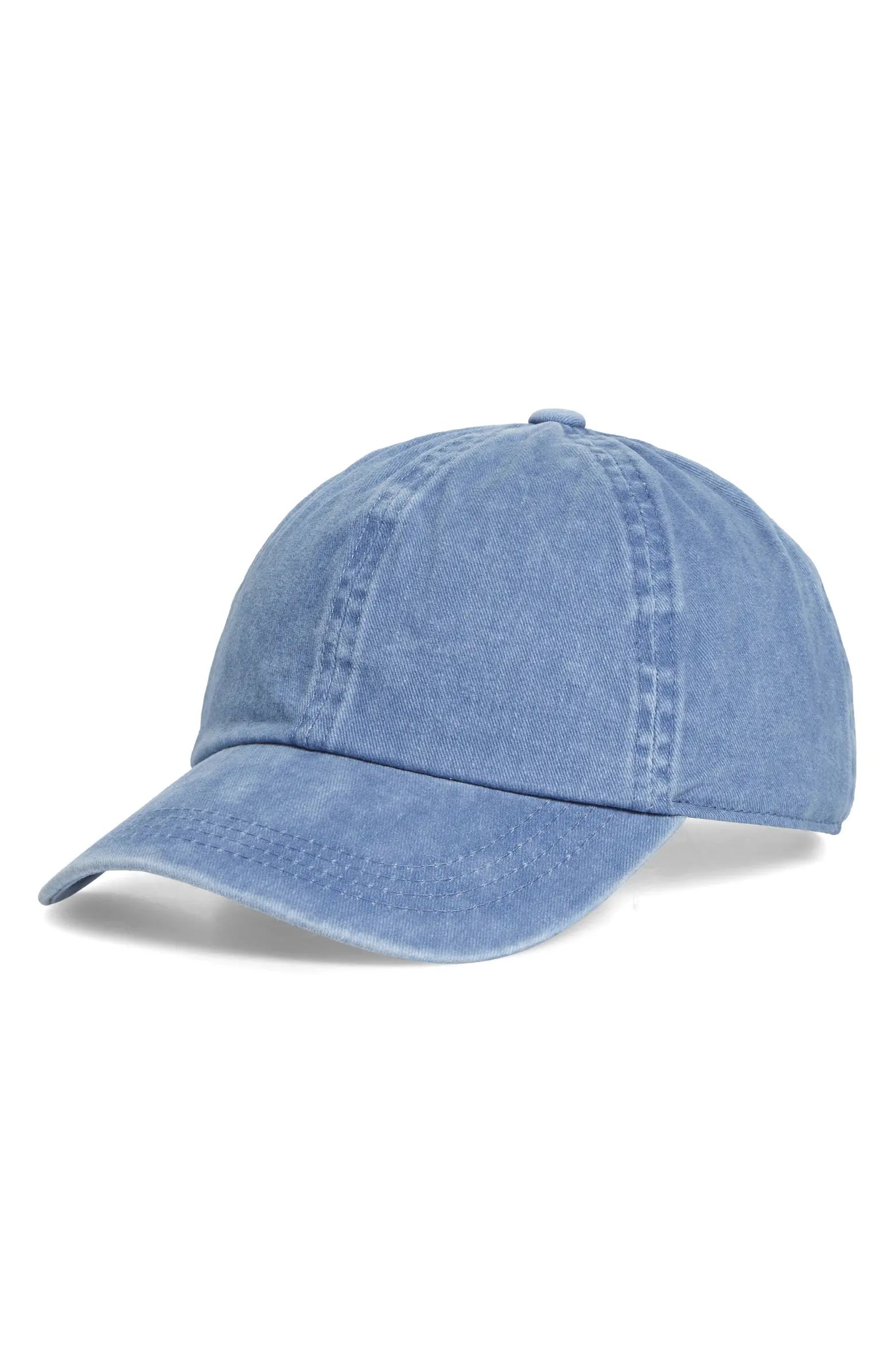 David & Young Washed Cotton Twill Baseball Cap | Nordstrom | Nordstrom