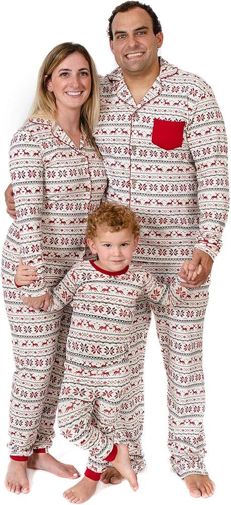 Burt's Bees Baby Kids' Family Jammies, Matching Holiday Pajamas, Organic Cotton Pjs | Amazon (US)