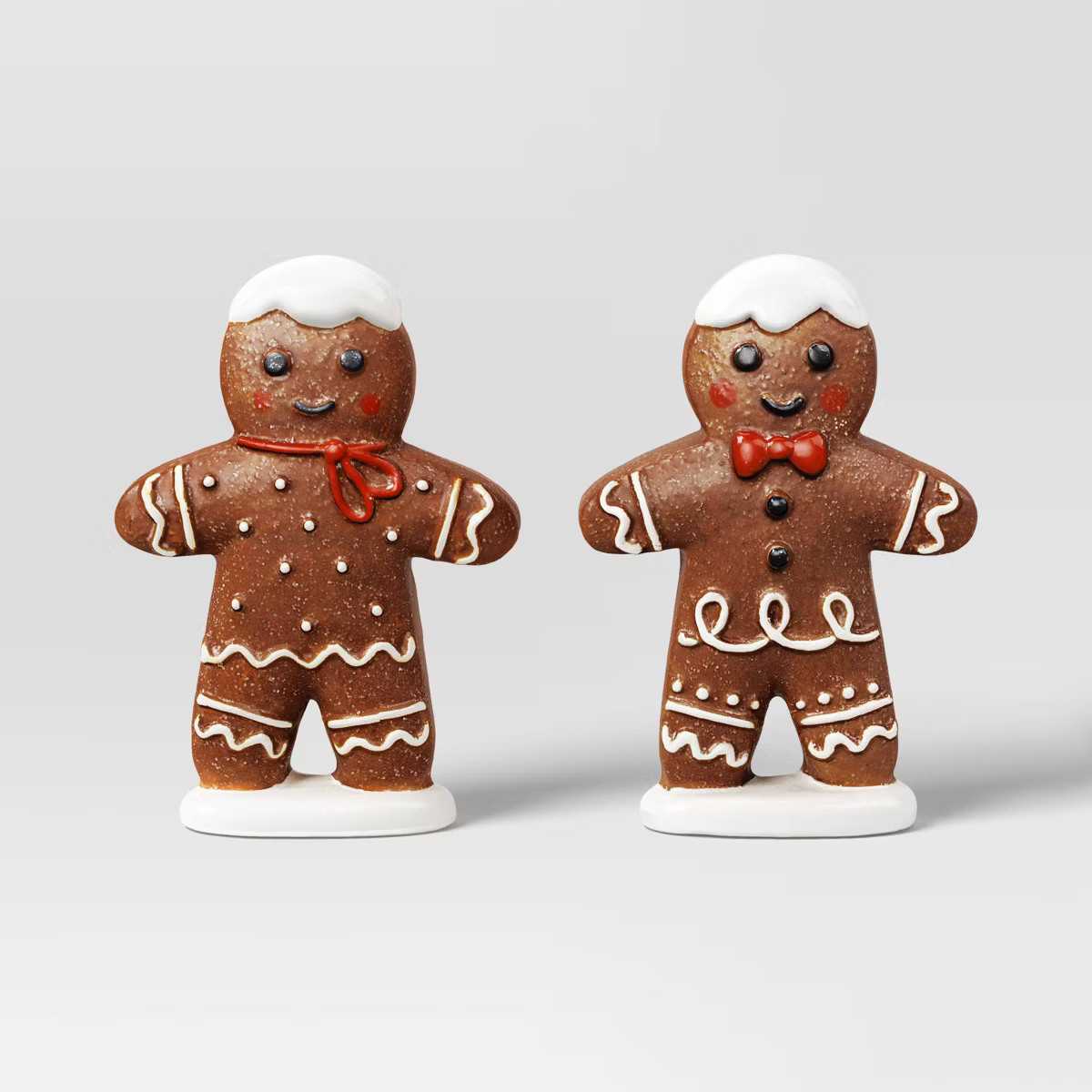 2pk Christmas Ceramic Gingerbread Decor - Wondershop™ | Target