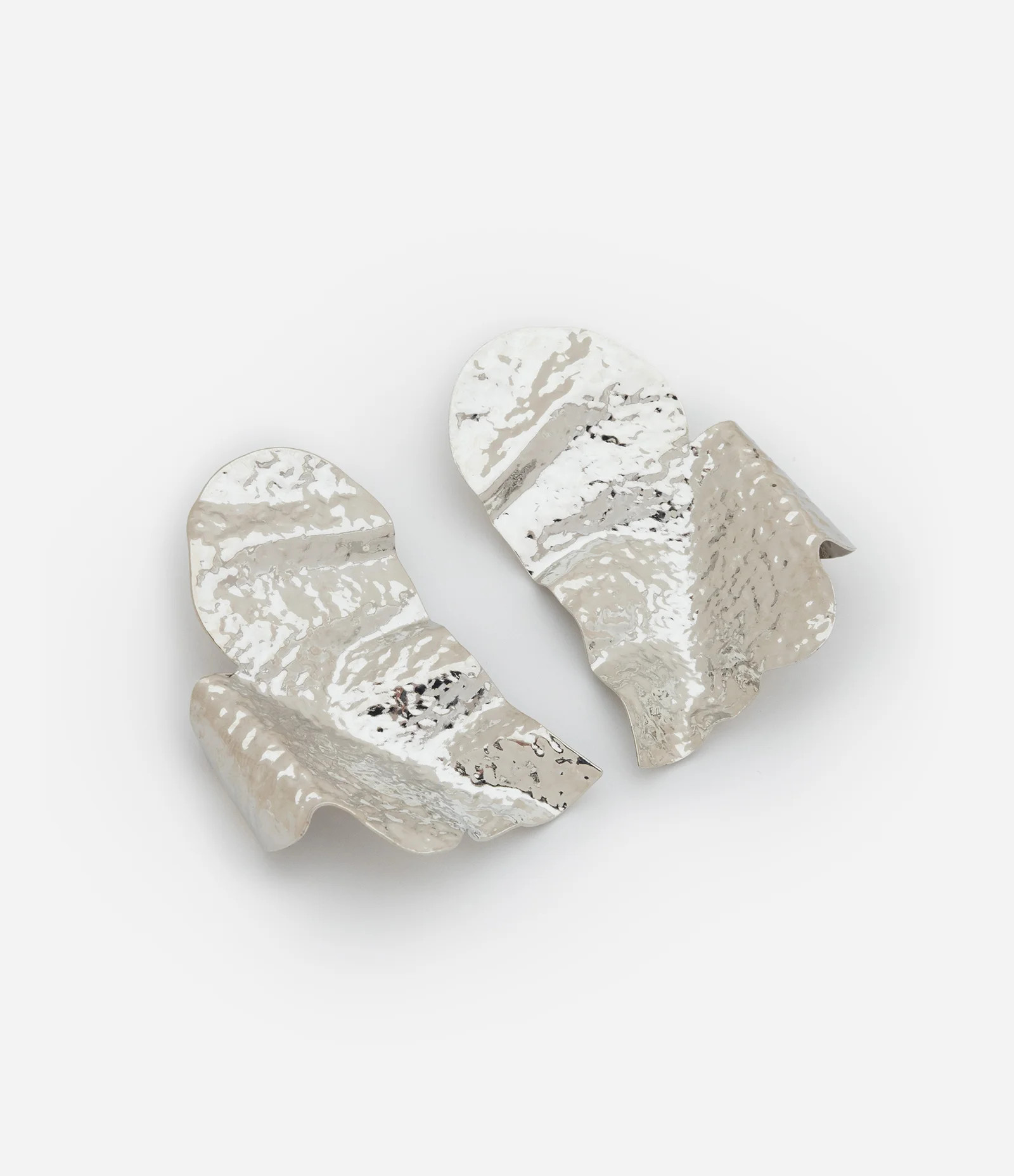 Maxi Brinco com Efeito Amassado Prata - Lojas Renner | Renner (BR)