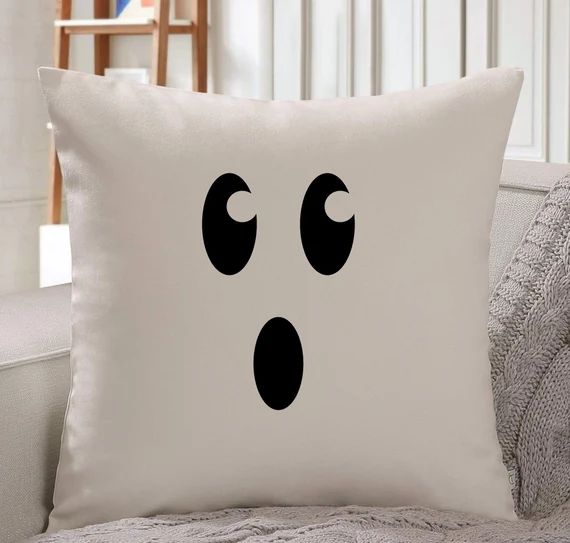 Ghost Pillow, Halloween Pillow, Decorative Pillow | Etsy (US)