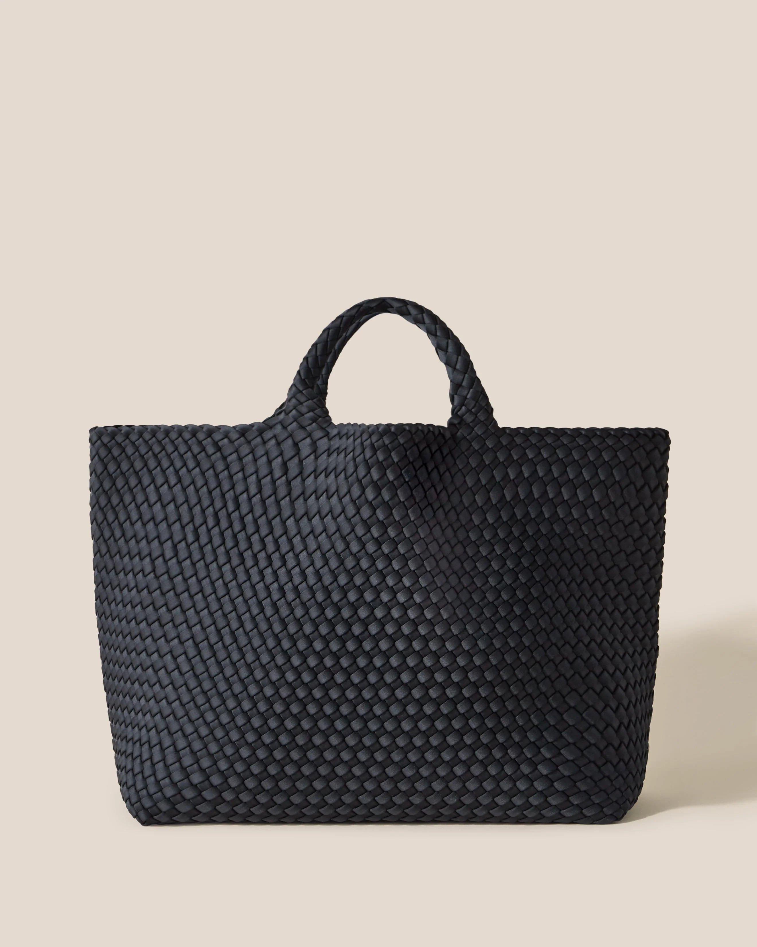St. Barths Large Tote | Onyx | Naghedi