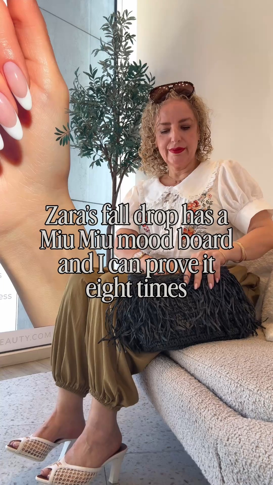 Zara’s fall drop reads like a Miu Miu mood board and I found eight pieces to prove it. 

The beige leather bomber, the bow ballet flats, the burgundy loafer mules, the trench mini, the crystal denim, the bias skirt, the sheer corset shirt, and the grey half zip with the red layer underneath.

#LTKCon #LTKootd #LTKOver40
