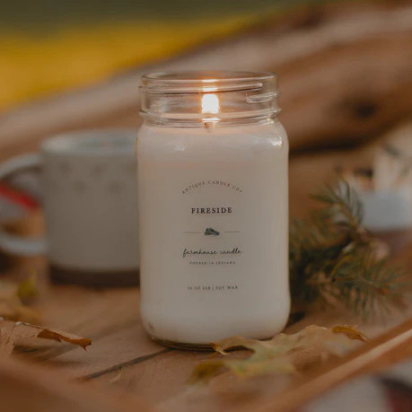 Fireside 16 oz candle | Antique Candle Co.