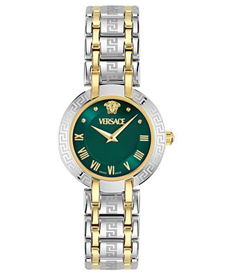 Women's Swiss Antlia Two-Tone Bracelet Watch 34mm | Macy's