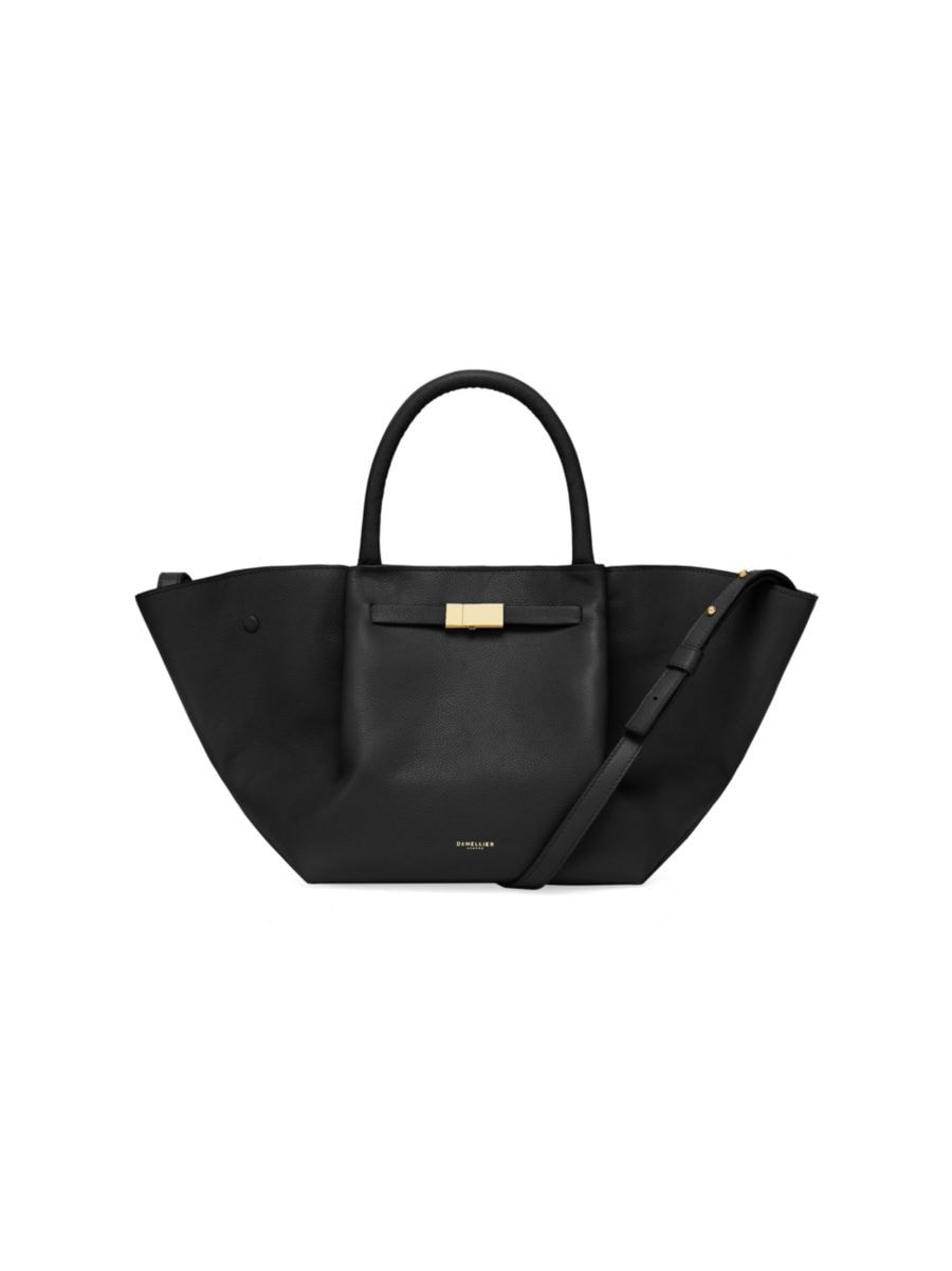 DeMellier Midi New York Leather Tote | Saks Fifth Avenue