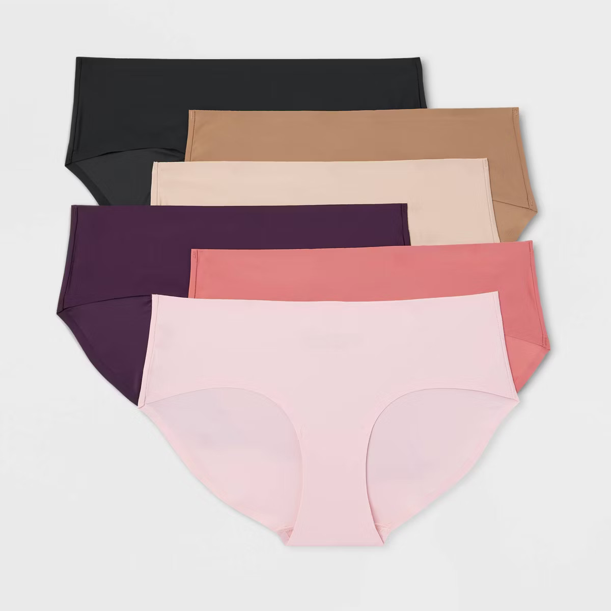 Women's 6pk Bonded Microfiber Hipster Underwear - Auden™ Assorted Color | Target