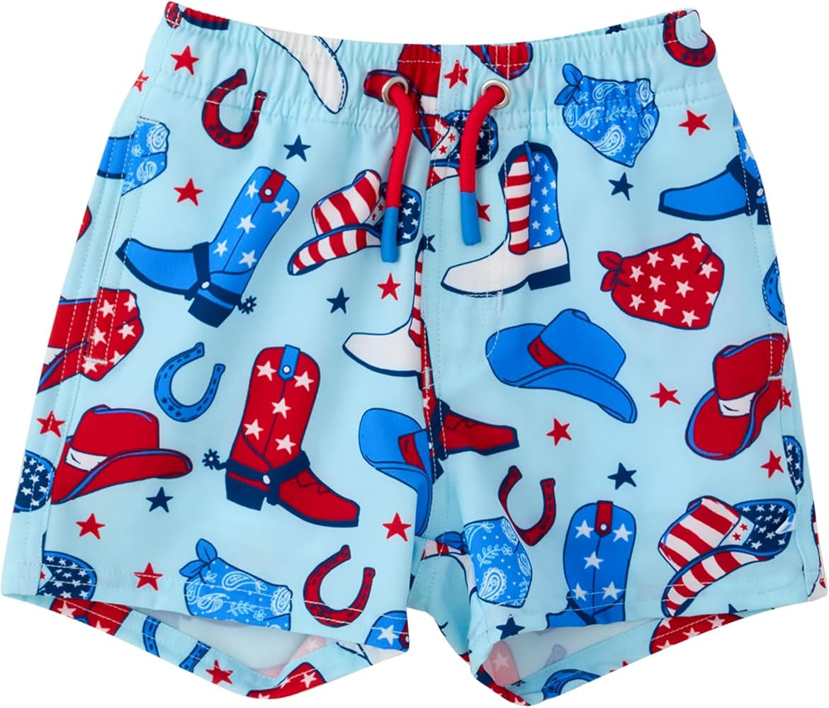 RUGGEDBUTTS Boys Performance Hybrid Stretch Swim Trunks - Fashion Swim Trunks, UPF 50+, Boy Swim ... | Amazon (US)