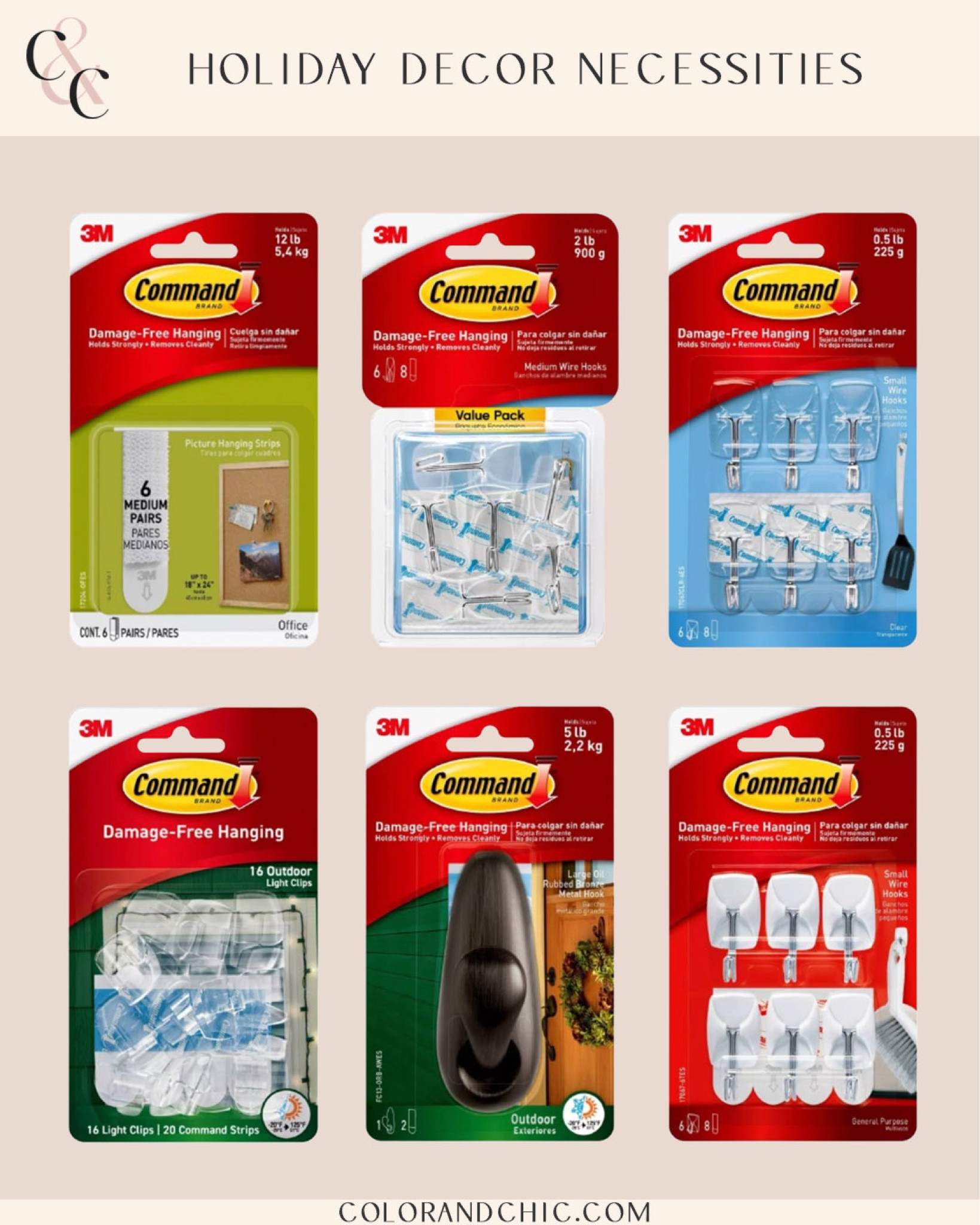 Holiday decor necessities with 3M command hooks that I used to hang bows in my kitchen, help with outdoor lights, and more! Love how they are damage-free and make holiday decorating easier. 
#ad #Command #CommandDoNoHarm #TargetPartner #target 
@command @target

#LTKStyleTip #LTKHome #LTKHoliday