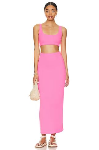 Show Me Your Mumu Bella Skirt in Hot Pin from Revolve.com | Revolve Clothing (Global)