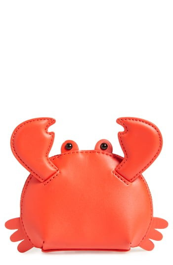Women's Kate Spade New York Shore Thing - Crab Coin Purse - Red | Nordstrom