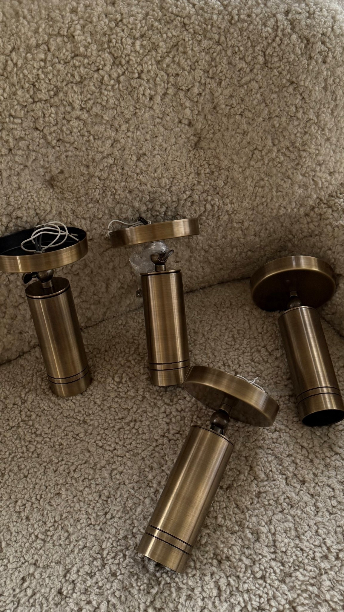 spotlights in my home 