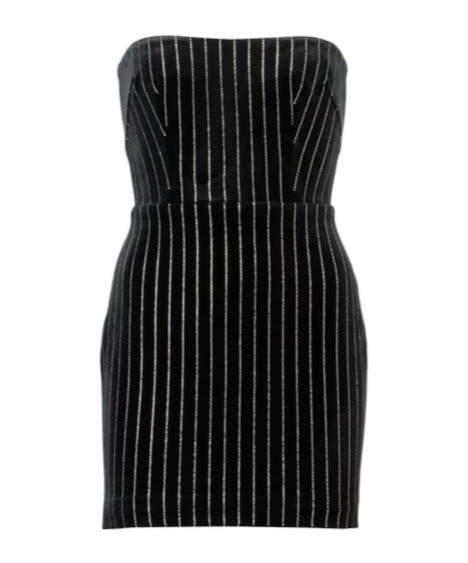 Embellished strapless minidress | Senser US