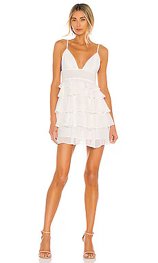 NBD Roxanne Mini Dress in White from Revolve.com | Revolve Clothing (Global)