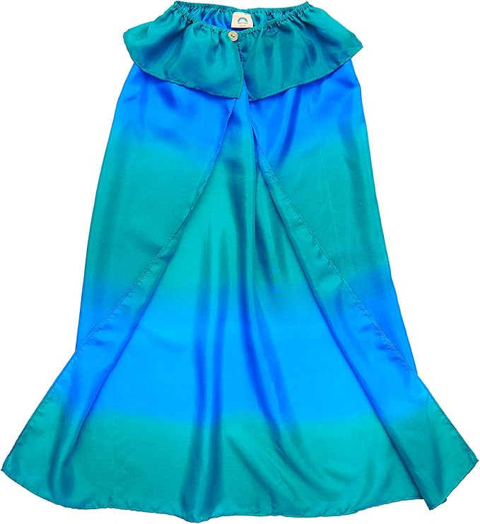 Sarah's Silks - Heavy Weight Silk Cape, 100% Real Silk, 32-Inch Long Soft Silk Cloak, 7-12-Inch W... | Amazon (US)
