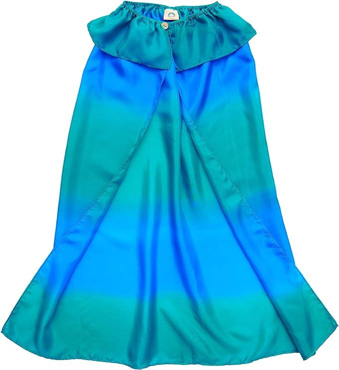Sarah's Silks - Heavy Weight Silk Cape, 100% Real Silk, 32-Inch Long Soft Silk Cloak, 7-12-Inch W... | Amazon (US)