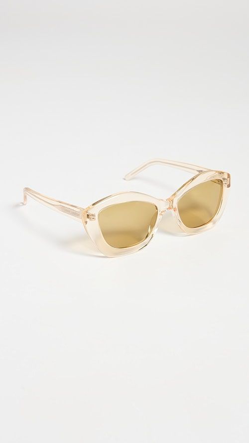 Saint Laurent New Wave Feminine Fashion Icons Cat Eye Sunglasses | SHOPBOP | Shopbop