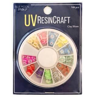 Blue Moon Studio™ UV Resin Craft Clay Fillers Flower Slices | Michaels Stores