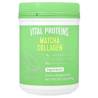 Vital Proteins, Matcha Collagen, Original Matcha, 10.5 oz (299 g) | iHerb