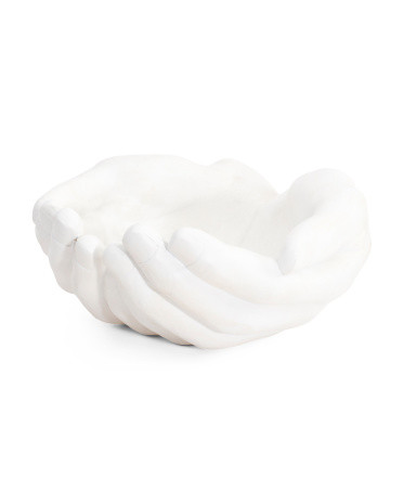 15x7in Hands Decorative Bowl | TJ Maxx