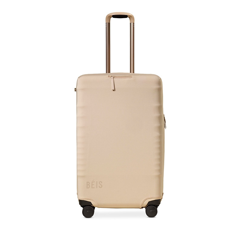 BEIS The Medium Check In Luggage Cover in Beige | Bloomingdale's (US)