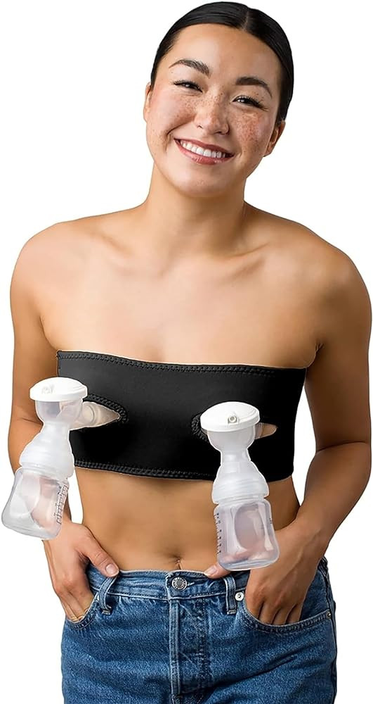 Pump Strap Hands-Free Pumping Bra, Breast Pump Bra for Breastfeeding Pumps for Women, Hands Free ... | Amazon (US)
