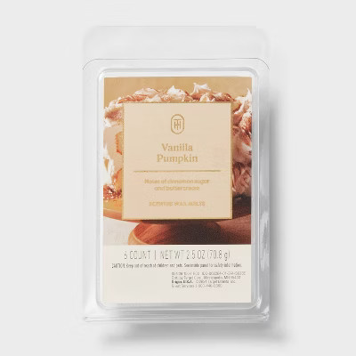 6ct Vanilla Pumpkin Wax Melts 2.5oz - Threshold™ | Target