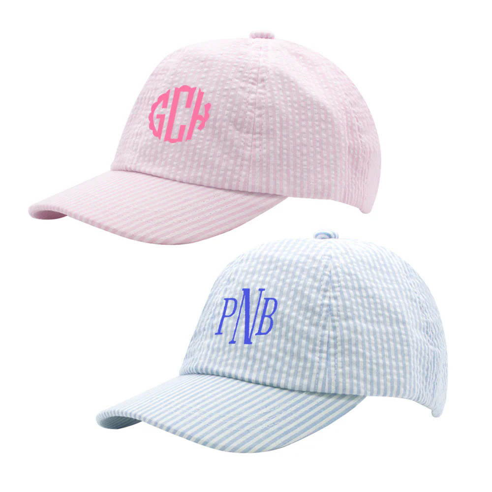 Seersucker Ball Cap | Classic Whimsy