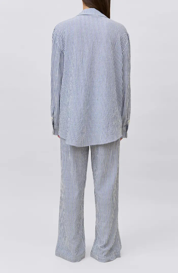 Sabine Stripe Seersucker Pajamas | Nordstrom