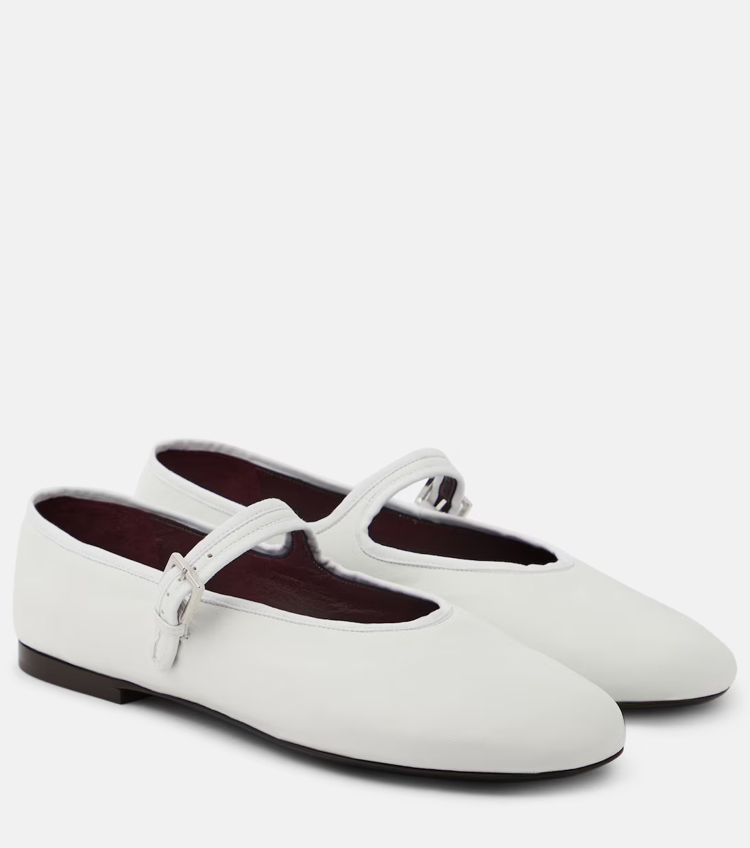 Leather Mary Jane ballet flats | Mytheresa (US/CA)