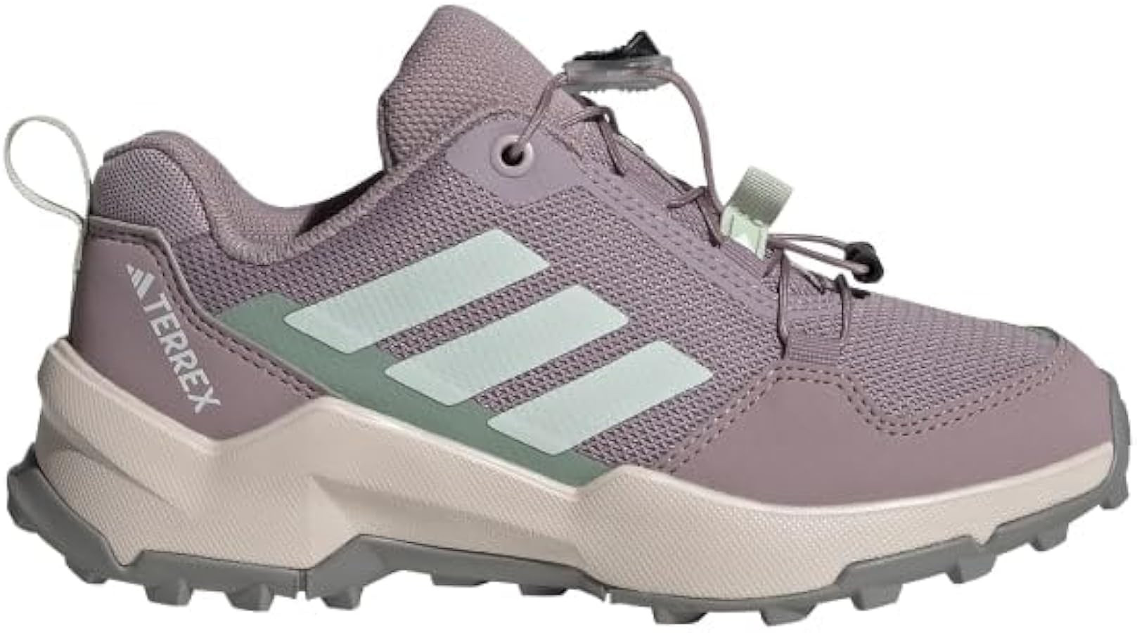 Amazon.com | adidas Terrex AX4S Speed Lace Hiking Shoes (Little Big Kid) Sneaker, Black/Grey/Grey... | Amazon (US)