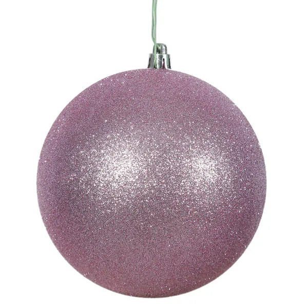 Orchid Pink Glitter 3-inch Ball Ornament (Pack of 12) | Bed Bath & Beyond