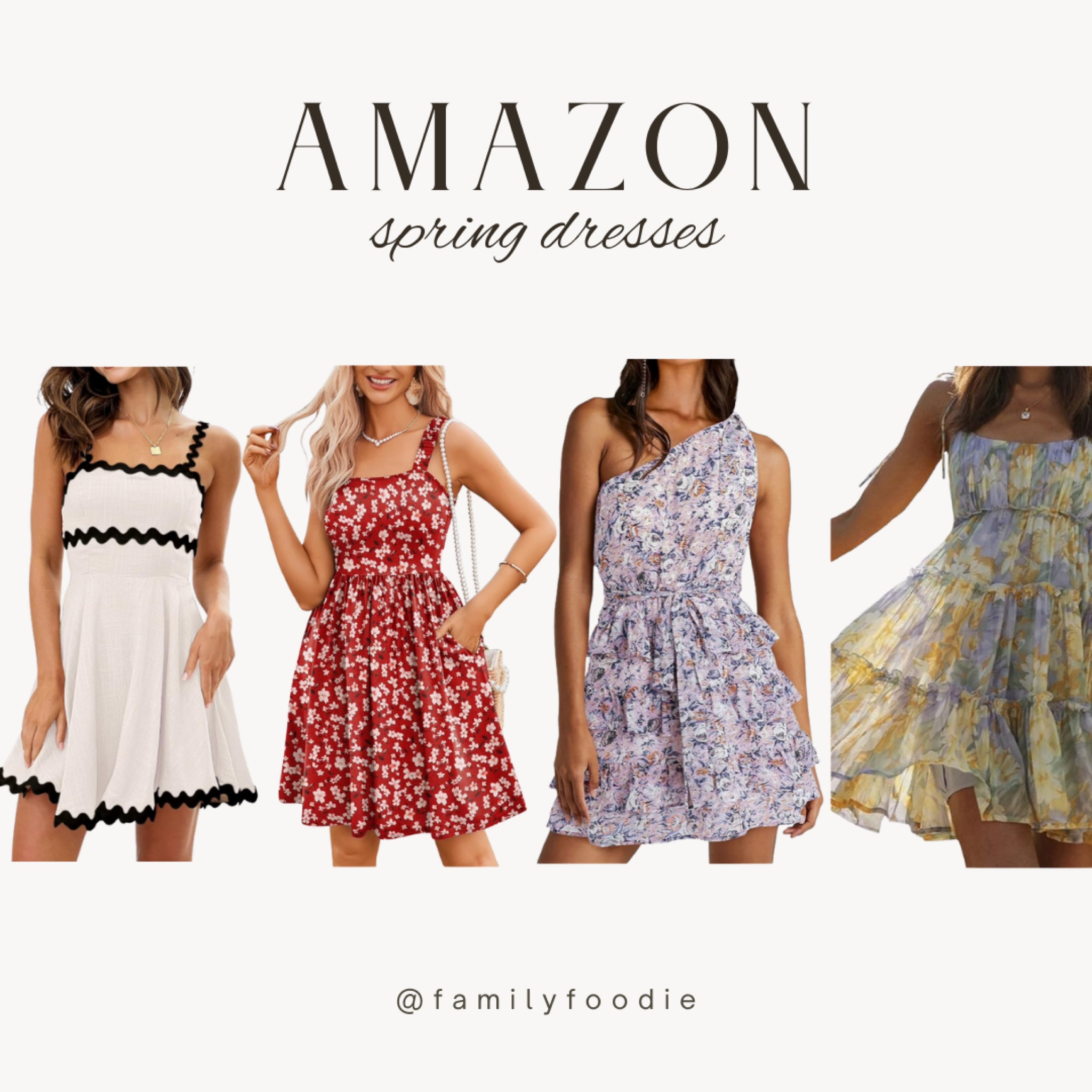 Amazon short spring dresses! 🌼 

#LTKMidsize #LTKStyleTip #LTKPetite
