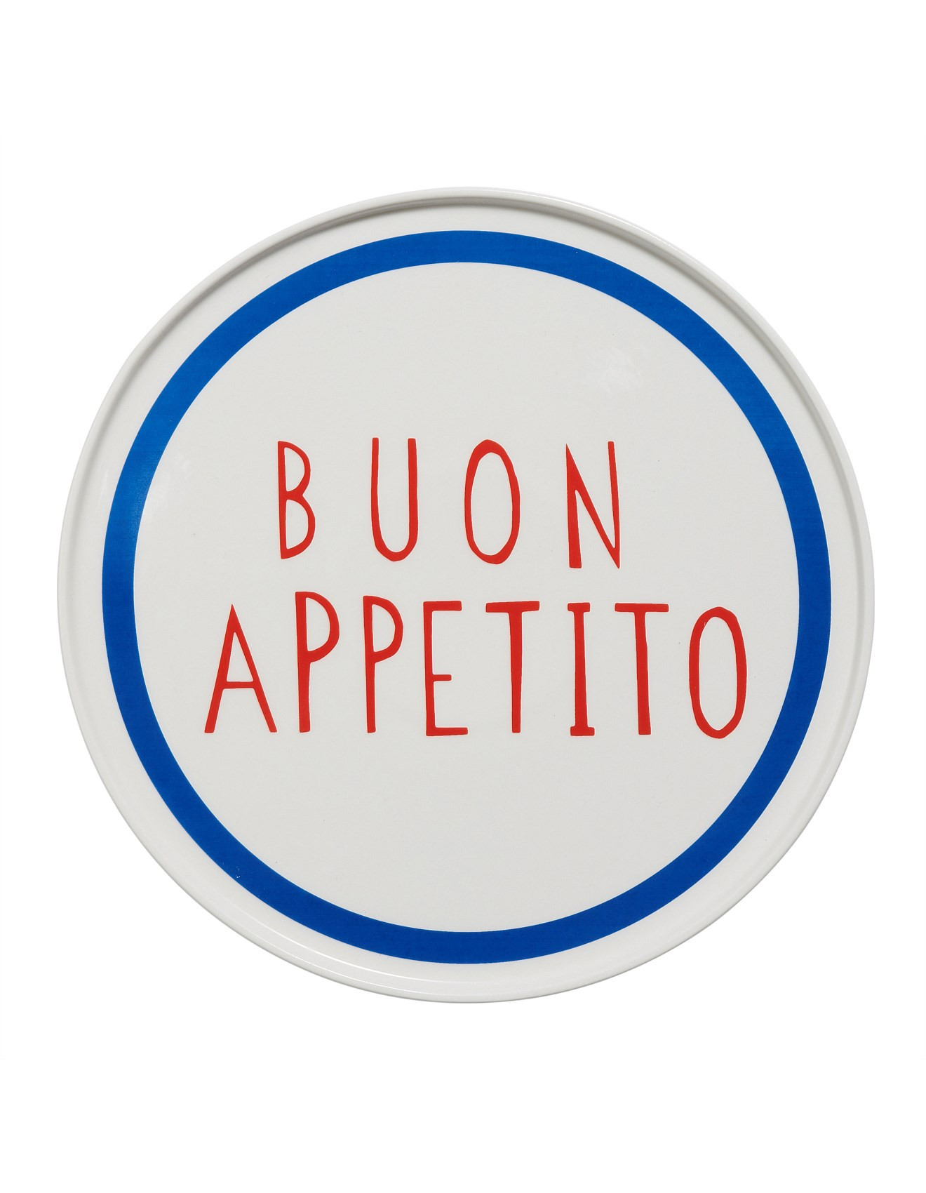 Buon Appetito Plate 25cm | David Jones (Australia & New Zealand)