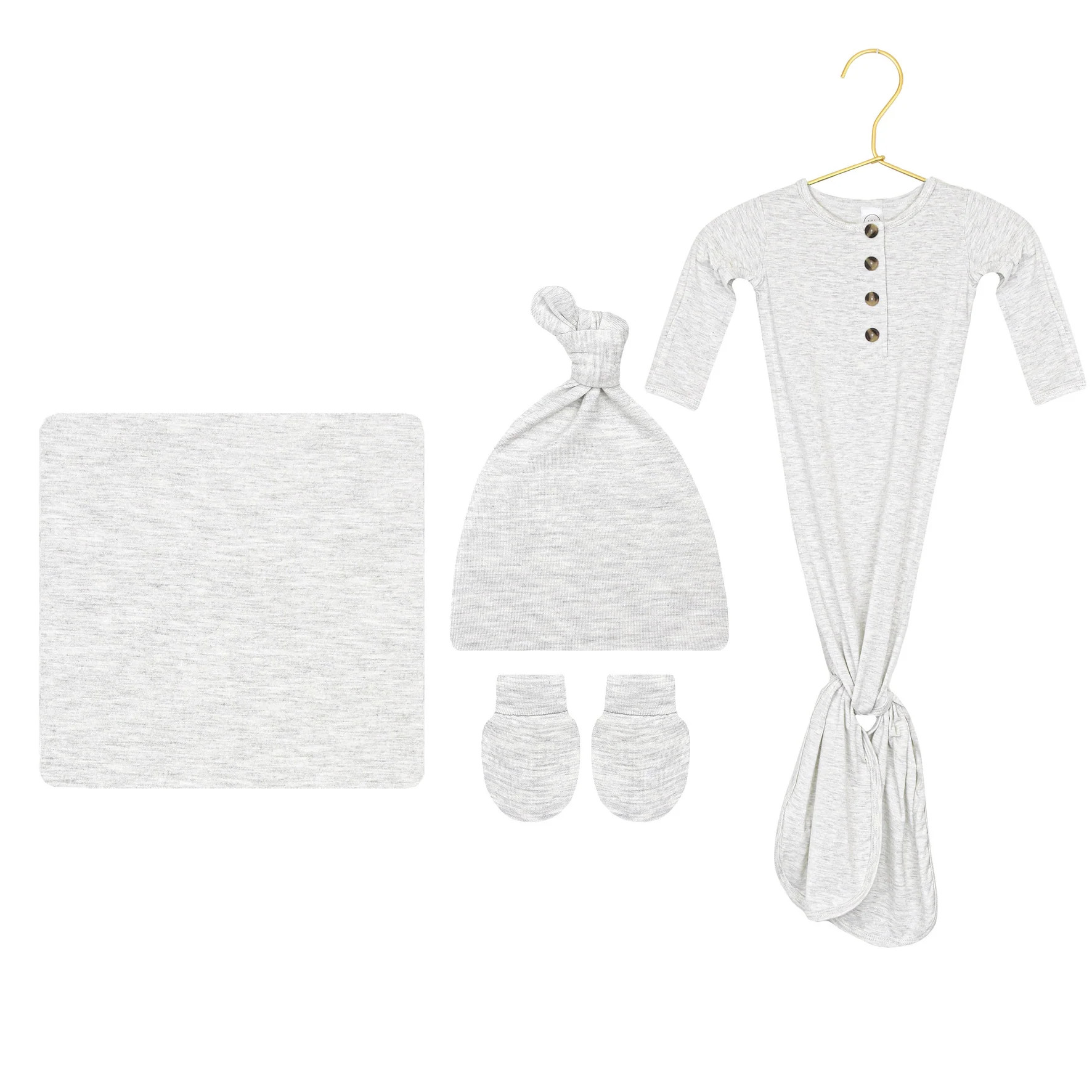 Asher Newborn Hat Bundle (Gown) | Lou Lou & Company