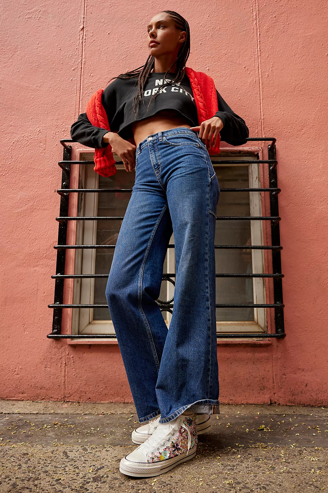 Sun Showers Hi Top Sneakers | Free People (Global - UK&FR Excluded)