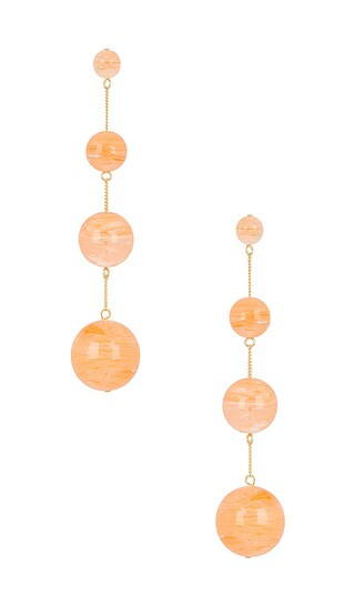 Candace Earring in Papaya | Revolve Clothing (Global)