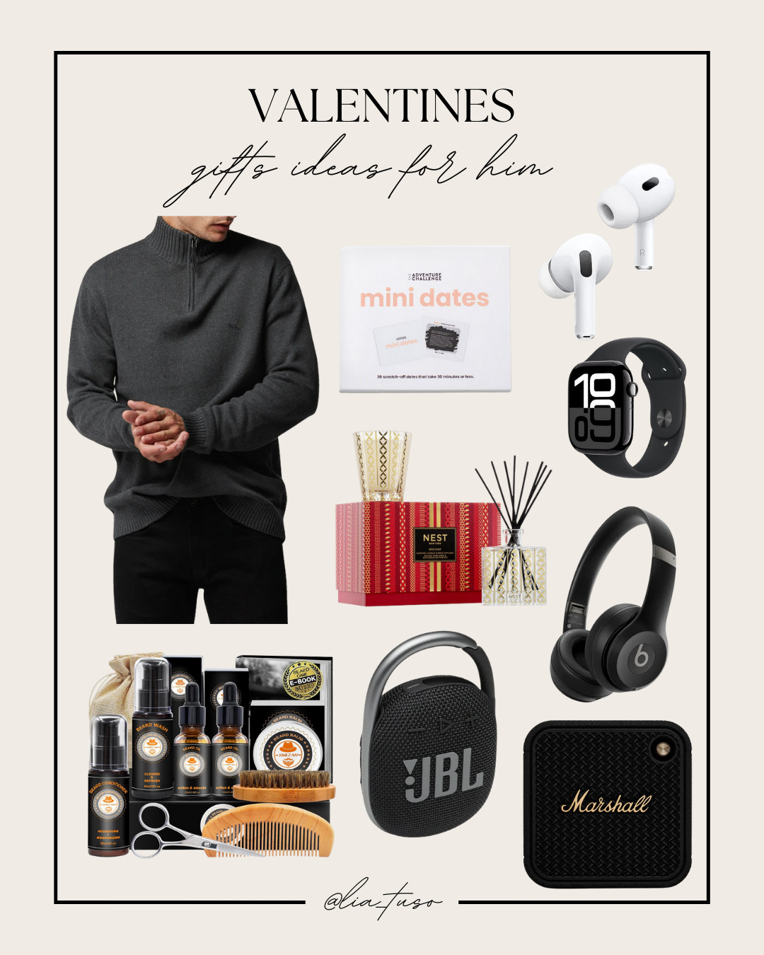 Valentines Gifts Ideas for Him // Valentines Gifts for Him // Valentine's day // Gift Ideas fo Him

 

 #LTKGiftGuide #LTKSeasonal #LTKMens