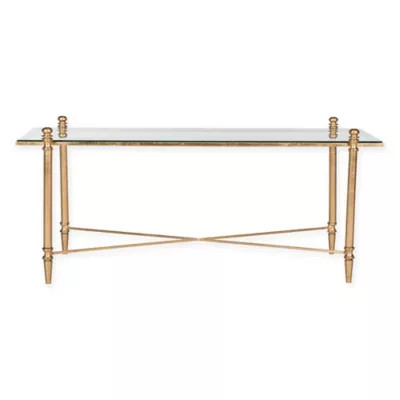 Safavieh Tait Coffee Table in Gold | Bed Bath & Beyond | Bed Bath & Beyond