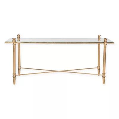 Safavieh Tait Coffee Table in Gold | Bed Bath & Beyond | Bed Bath & Beyond