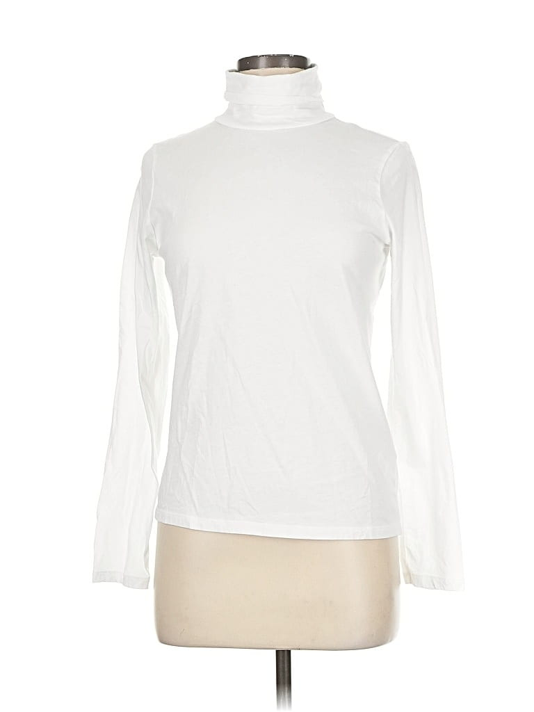 Everlane 100% Cotton White Long Sleeve Turtleneck Size M - 46% off | ThredUp (US)