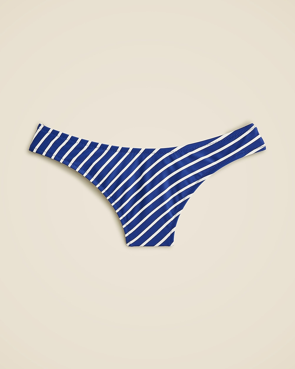 '90s high-leg bikini bottom in stripe | J. Crew US